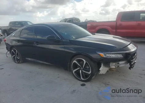2021 Honda Accord Sport from USA, damaged, VIN 1HGCV1F3XMA034583